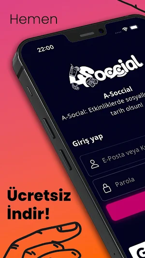 A-Soccial: Keşfet, Eğlen. Screenshot 0