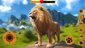 Wild Lion Attack Survival Sim Screenshot 0