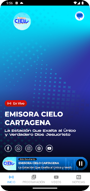 Emisora Cielo Cartagena Screenshot 1