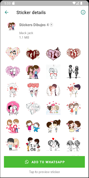 Stickers de Dibujos Screenshot 2