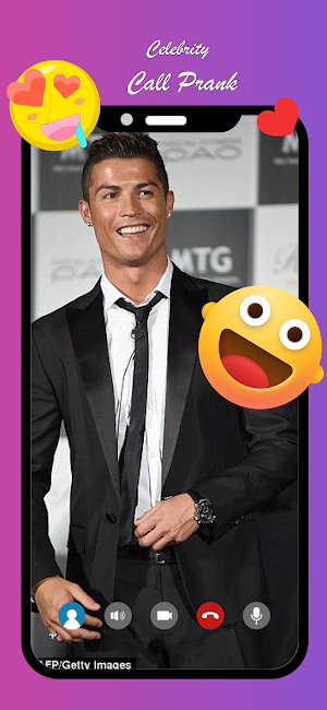 CR Cristiano Ronaldo Fake Call Screenshot 3