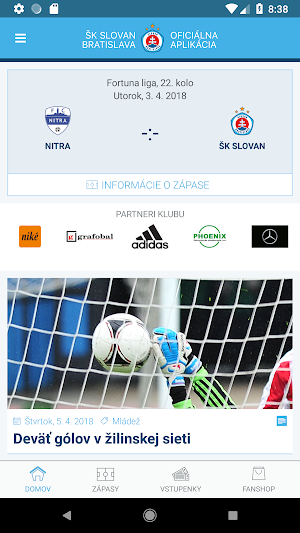 ŠK Slovan Bratislava Screenshot 0