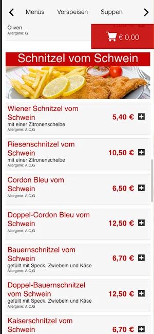 Goldene Schnitzel Screenshot 1