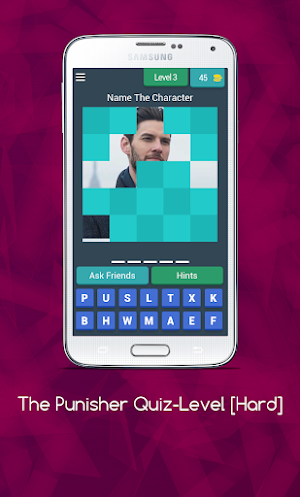 The Punisher Quiz-Level [Hard] Screenshot 3