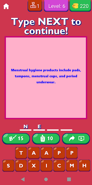 Period Details App Screenshot 3