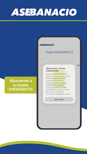 Tarjeta ASEBANACIO Screenshot 0