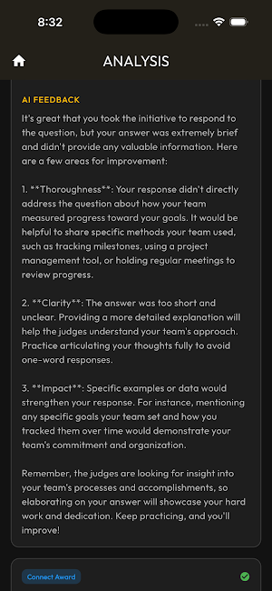FTC Judge Mock Interview Screenshot 2