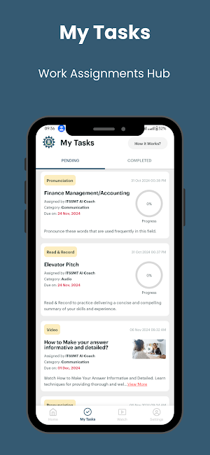 ITSSMT AI Coach Screenshot 1