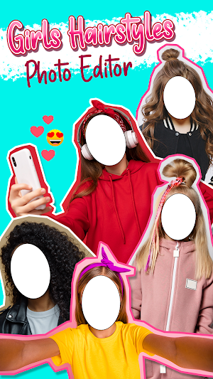 Girls Hairstyles -Hair changer Screenshot 0