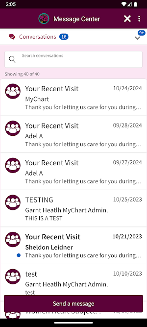 Garnet Health Screenshot 1