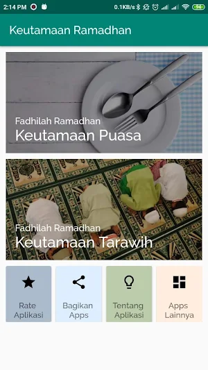 Keutamaan Bulan Ramadhan Screenshot 0