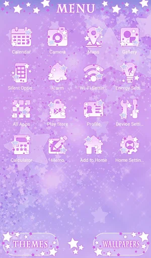 Beautiful Theme Star Fantasy Screenshot 1