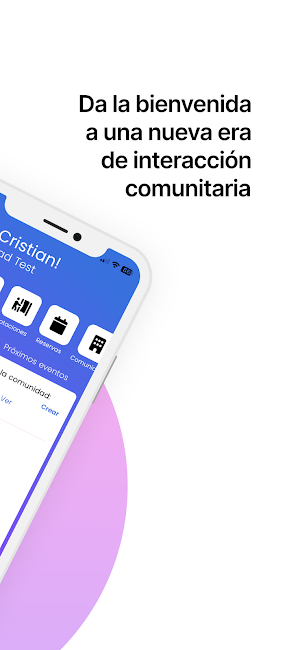 Comunidad App Screenshot 1