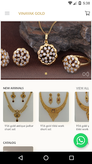 Vinayak Gold - Gold Silver Jewellery Showroom Screenshot 1