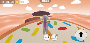 Chocolate Cookies Parkour Girl Screenshot 0
