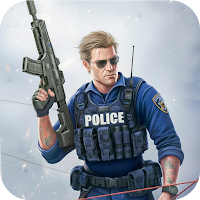 Police Agent Gun Shooting
