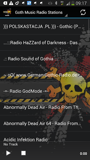 Goth Music Radio Stations Screenshot 0