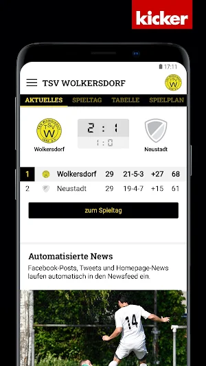TSV Wolkersdorf Screenshot 2