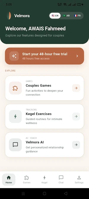 Velmora AI: Couples Coach Screenshot 2