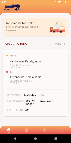 Employee App - ETM Screenshot 2