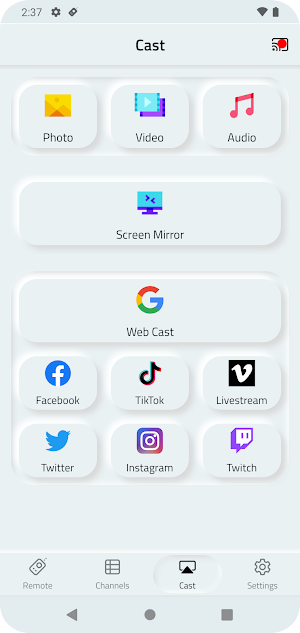 TVMate: TV Remote & TV Cast Screenshot 2