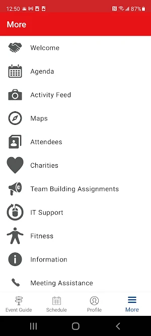 Thermo Fisher Meetings Screenshot 1