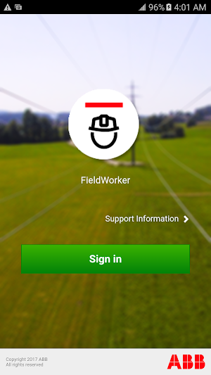 ABB Ellipse WFM FieldWorker Screenshot 0