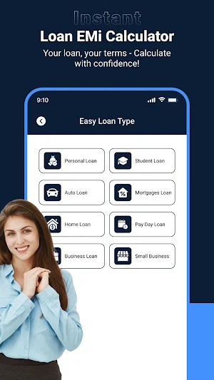 Instant Loan EMI Calculator Screenshot 2