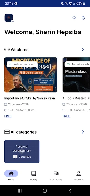 SANJAY MS RAVAL SKILL CENTRE Screenshot 0