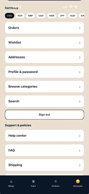 Tripnovac Store Screenshot 1