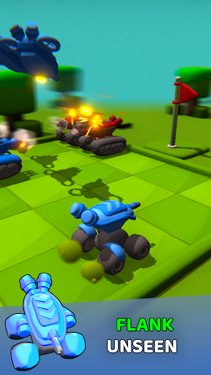 Battle Merge: Tanks & Drones Screenshot 3