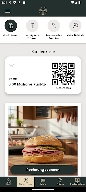 Fleischerei Mahofer Screenshot 2