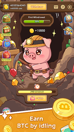 Crypto Fortune Tycoon:BTCMiner Screenshot 0