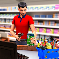 Shopping Mall Girl Cashier- Cash Register Games 3D
