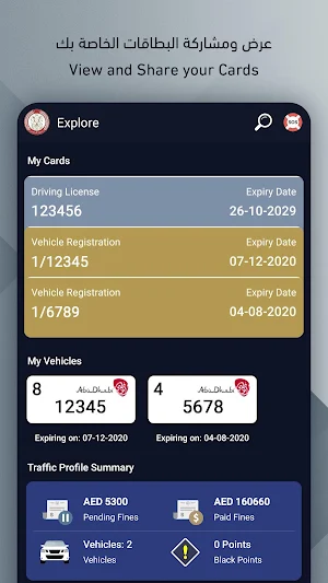 Abu Dhabi Police Screenshot 0