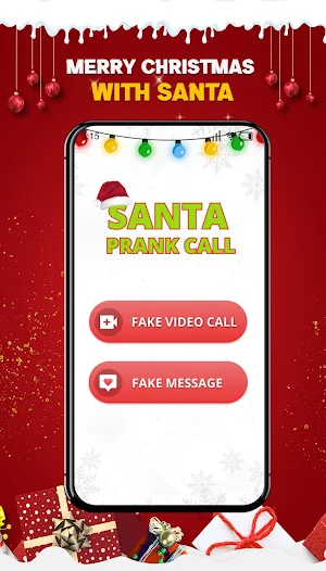 Santa Prank Call: Fake video Screenshot 3