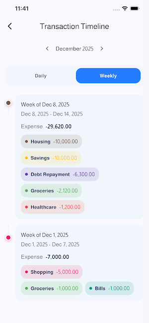 Keeper - Finance Manager Screenshot 2