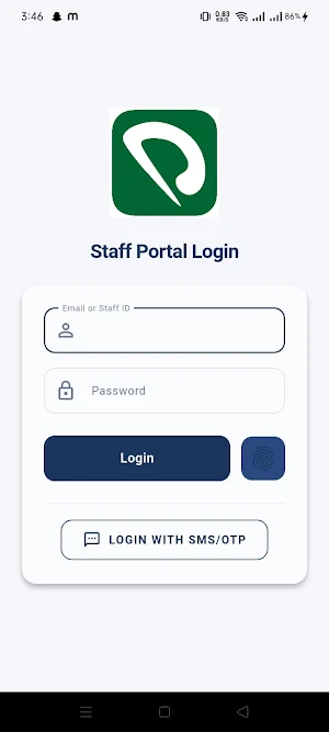 DARS School Staff App Screenshot 1