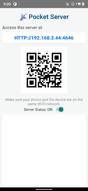 Pocket Server Screenshot 0