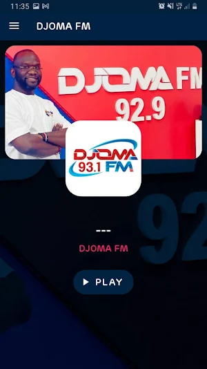 DJOMA FM Screenshot 1