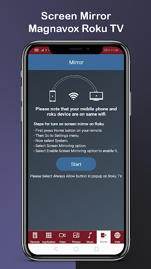 Remote for Magnavox Roku TV Screenshot 3