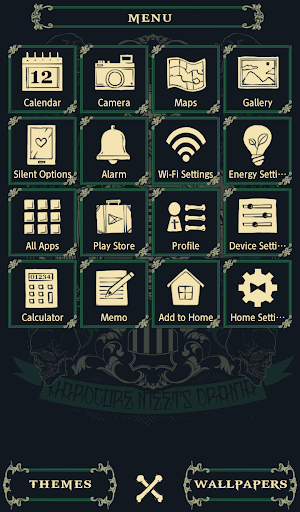 Skeletal Musician Theme Screenshot 1