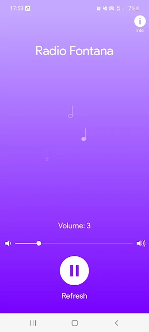 Radio Fontana Screenshot 1