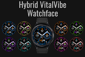 Hybrid VitalVibe Watch Face Screenshot 3