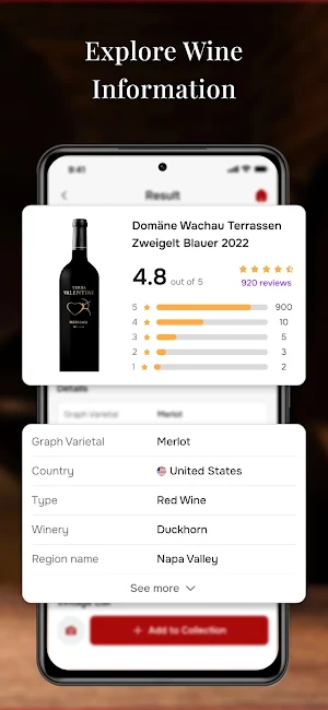 Wine Identifier Wine Scanner Screenshot 2