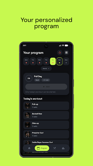 SynFit: Workout & Diet Screenshot 1