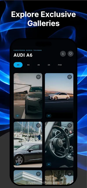 Audi A6 Wallpapers 4K Screenshot 1