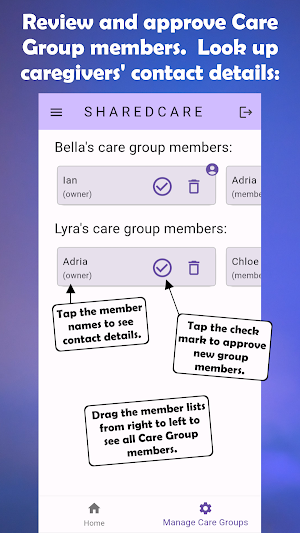 Shared Care Screenshot 2