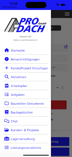 Meine Pro Dach GmbH Screenshot 3