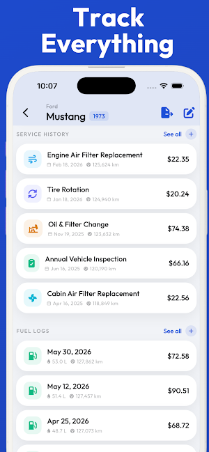 Vehicle Maintenance Tracker Screenshot 3